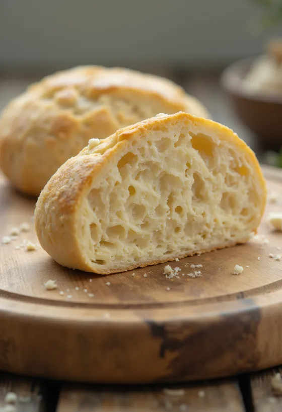 Men nở tươi và men khô instant trong bát nhỏ trên bàn bếp