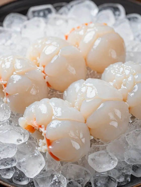 Tôm hùm tươi sống trên thớt gỗ cùng chanh và gia vị