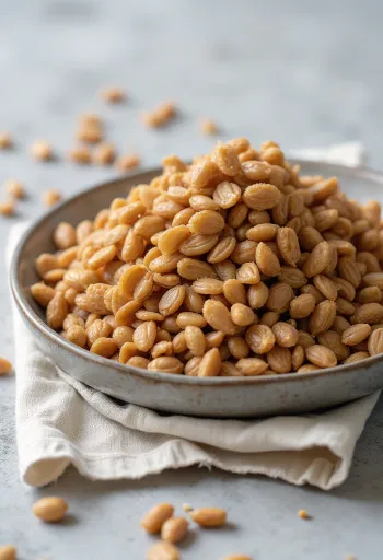 Hạt kiều mạch rang (Kasha) màu nâu cánh gián thơm ngon