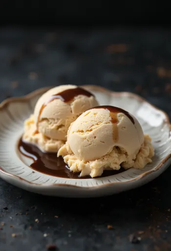 Kem Irish Cream được phục vụ