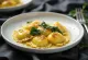 Ravioli không chứa gluten được bày ra đĩa