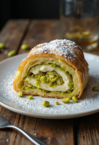 Bánh Stollen hạt dẻ cười