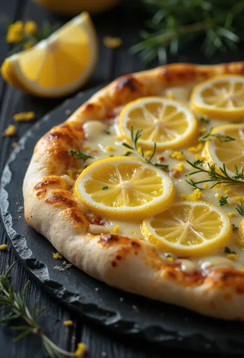 Pizza al Limone hương vị chanh