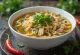 Phở gà ta da vàng với lá chanh thái chỉ