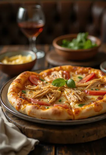 Pizza Nigérienne bày biện sẵn sàng