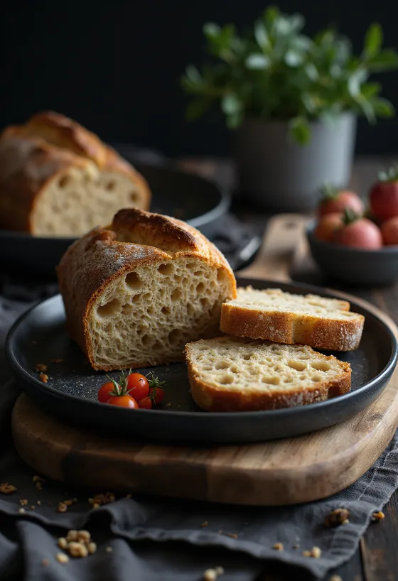 Bánh mì quân đội Đức Kommissbrot mới nướng