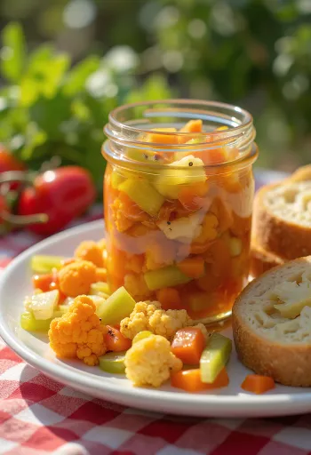 Giardiniera cay được phục vụ
