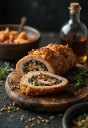 Porchetta Sardinia, thịt heo Ý truyền thống da giòn