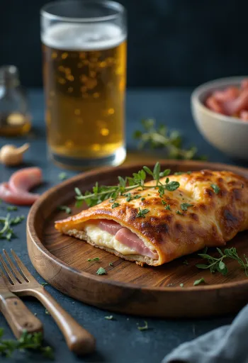 Calzone bột kiều mạch mới nướng