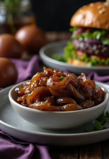 Hành tây caramel hóa nướng BBQ hấp dẫn