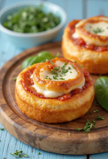 Bánh rán Pepperoni Roll tươi mới