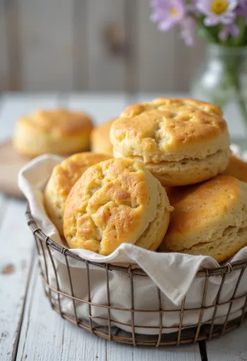 Bánh nướng bột mì Spelt được bày ra đĩa