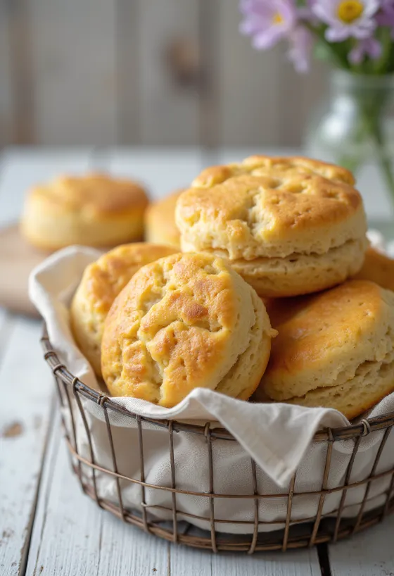 Bánh nướng bột mì Spelt được bày ra đĩa