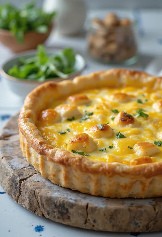 Quiche au Poulet