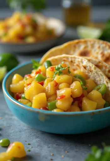 Sốt ớt dứa Jalapeño được dọn ra