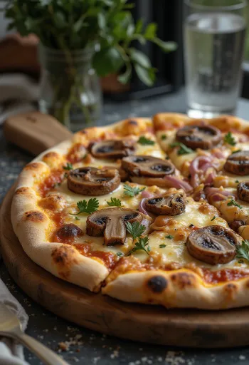 Pizza thịt thú săn kiểu Siberia