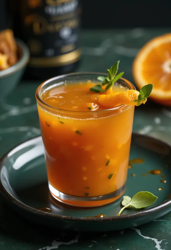 Sốt ớt cam Jalapeño được dọn ra