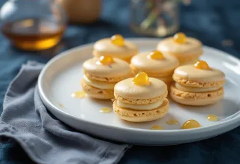 Macaron mật ong