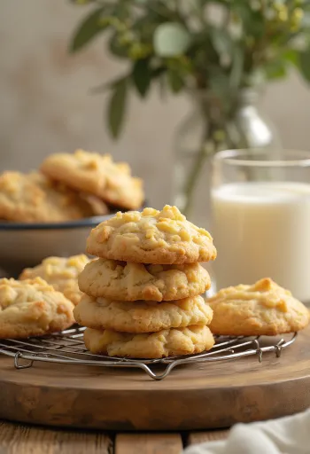 Bánh quy vani mới nướng