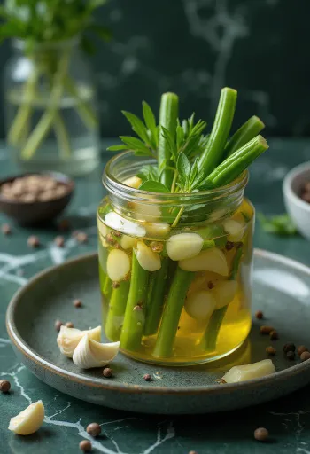 Rau mùi chua ngọt được phục vụ
