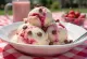 Kem Baskin-Robbins Love Potion được phục vụ