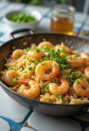 Cơm chiên tôm kiểu Trung Hoa