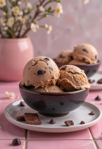 Kem Ben & Jerry’s Dublin Mudslide được phục vụ