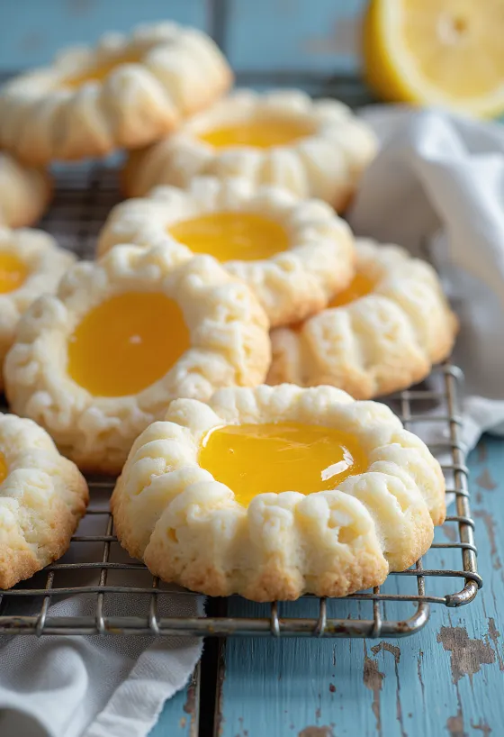 Bánh linzer chanh cam kẹp mứt