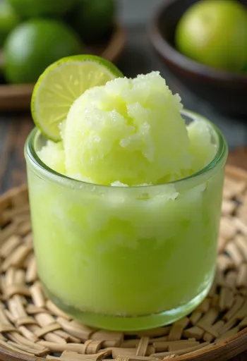 Ly đá bào Daiquiri chanh xanh mát lạnh