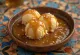 Kem caramel nâu vàng mịn màng