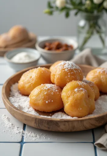 Bánh Sonho được phục vụ