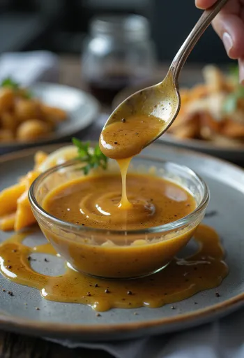 Bát sốt giấm balsamic mù tạt mật ong