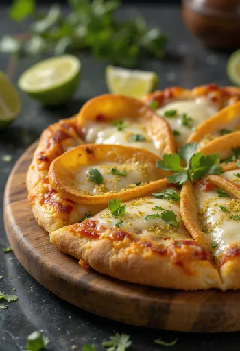 Pizza Costarricense được phục vụ