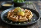 Bánh Waffle Mặn Hạt Anh Túc với Parmesan và hạt óc chó rang