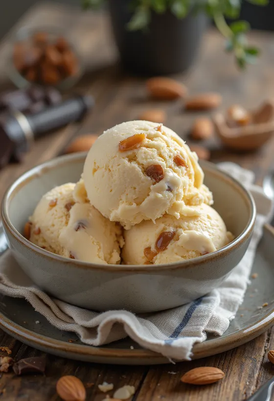 Kem Daim Ice Cream caramel