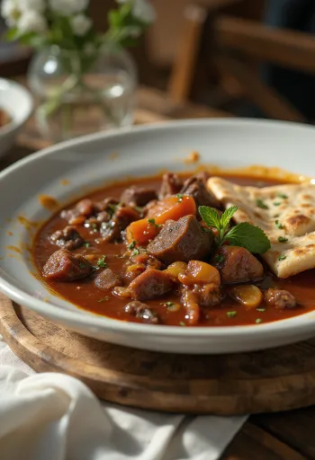 Nồi thịt bò hầm cà chua Aiwaj đậm đà hấp dẫn