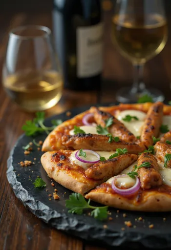 Pizza Ethiopian Style bày biện sẵn sàng